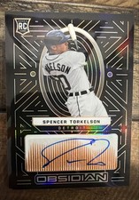 2022 Panini Chronicles - Obsidian Autographs Spencer Torkelson #OA-ST...