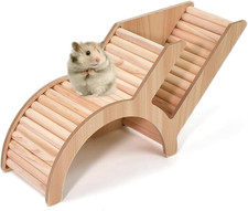 Holz-Kleintierhaus f&uuml;r Hamster, M&auml;use, Zwerghamster, Chinchillas, Mehrkammer