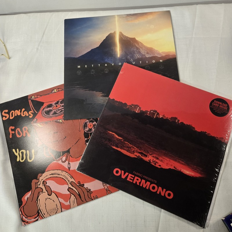 Electronic R&B Vinyl LP Bundle 3 Records Overmono Tinashe Rodrigo y Gabriela