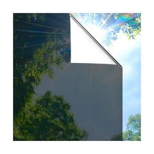 Coavas One Way Privacy Window Film, Sun Blocking Reflective Window Film See O...
