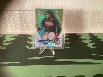 2021 Topps Chrome Ben Baller Edition - Icy Ronald Acuña Jr. #I-3 Gold Refractor
