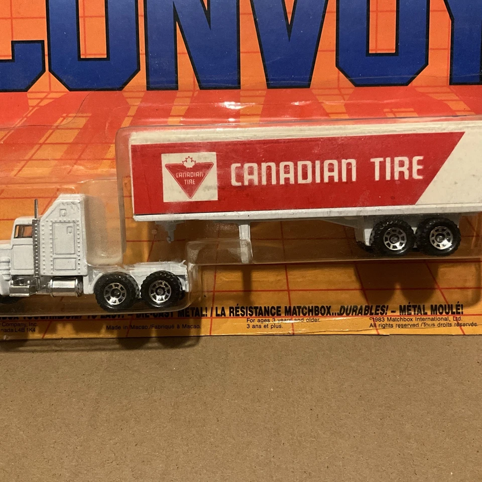 New & Sealed - Matchbox Convoy-  Kenworth Aerodyne - Canadian Tire 1981 - Image 2 of 3
