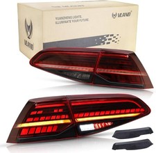 VLAND LED Tail Lights For 2013-2019 VW Golf 7 MK7 / MK7.5 Red W/Sequential