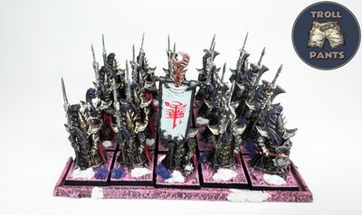  20 Black Guard Naggaroth Executioners Dark Elves - Warhammer Old World Fantasy