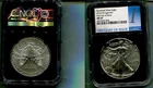 2018 W AMERICAN SILVER EAGLE 1 OUNCE .999 FINE BURNISHED COIN NGC MS69 8162T