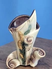 Hull Pottery Planter Or Bud Vase Parchment & Pine(3530HdispC) USA MCM