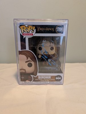 Signiert Sean Bean (SWAU) Herr der Ringe Boromir #1709 Meme Funko Pop!