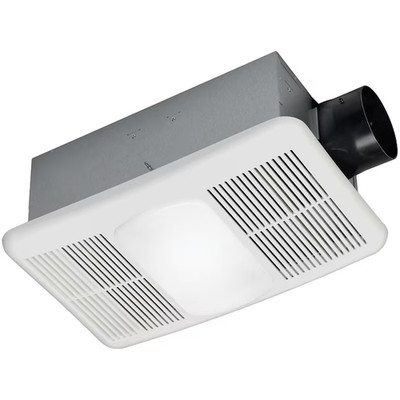 Utilitech Heater 1.5-Sone 80-CFM White Lighted Bathroom Fan & Heater NIB