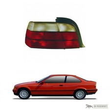 Depo / TYC Rückleuchte links rot weiss passt für BMW 3er Coupe E36 ab 1996-2000