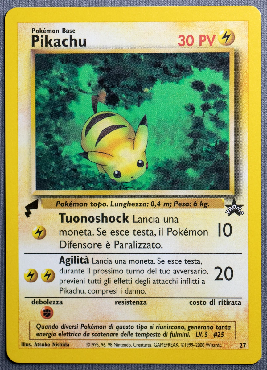 Pikachu Pokémon TCG Individual Collectible Card Game Cards in