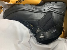 SITE Onyx Black Safety Boots UK 9 – Waterproof Work Boots – Steel Toe - New