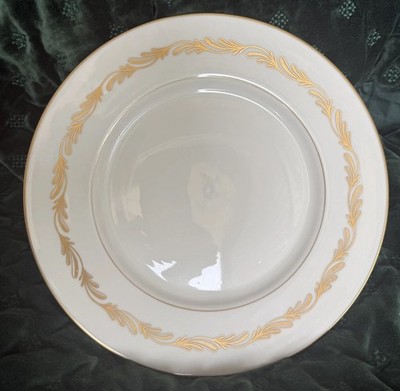 Franciscan Arcadia Gold Dinner Plate 10 5/8  USA Vintage Replacement  Unused 