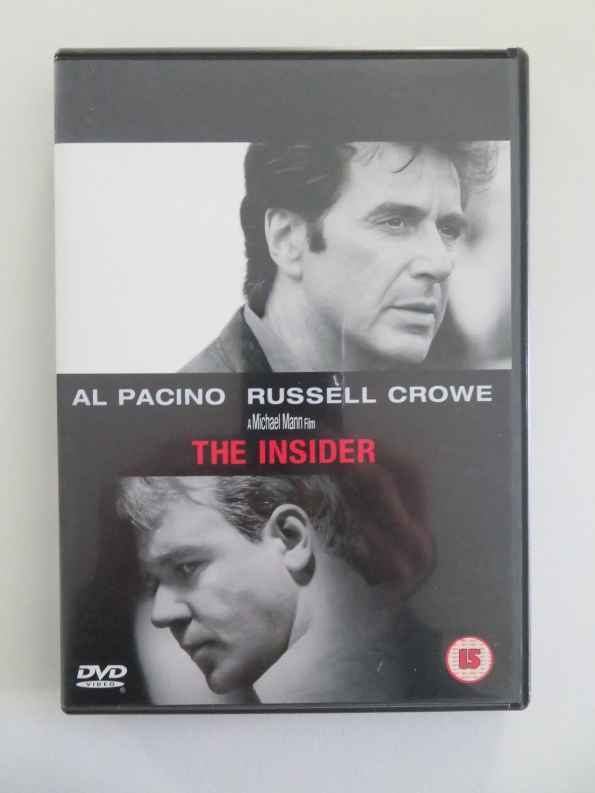 THE INSIDER (DVD) AL PACINO RUSSELL CROWE 1999 REGION 2
