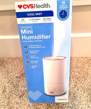 CVS Ultrasonic Cool Mist Mini Humidifier .26 Gallon New In Box