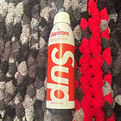 supreme Coppertone Sunscreen Spray Broad Spectrum SPF 50 Water-Resistant 5.5 oz