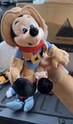 Lot Of 4 Mickey Plush Bean Bag 2000 New W/T Aviator, Frontierland. Millennium — photo 5