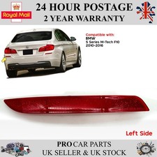 Rear Bumper Reflector Left Side for BMW 5 M Sport F10 2010 - 2016 63147842955