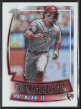 2023 Topps Chrome Update #YQ-97 Matt McLain Youthquake Rookie RC