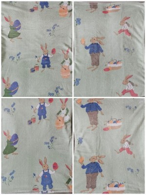 Wohndecke Kuscheldecke Ostern Osterhasen Frühling von Mont Chalet/QVC
