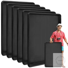 6Pcs Extra Large Auto Oil Drip Pan 35.4 x 24 x1.6 Inches Oil Drip Tray for Under