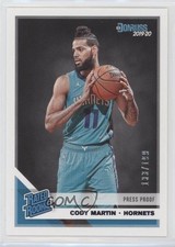 2019 Panini Donruss Rated Rookie Press Proof Purple 133/199 Cody Martin #233 0c6