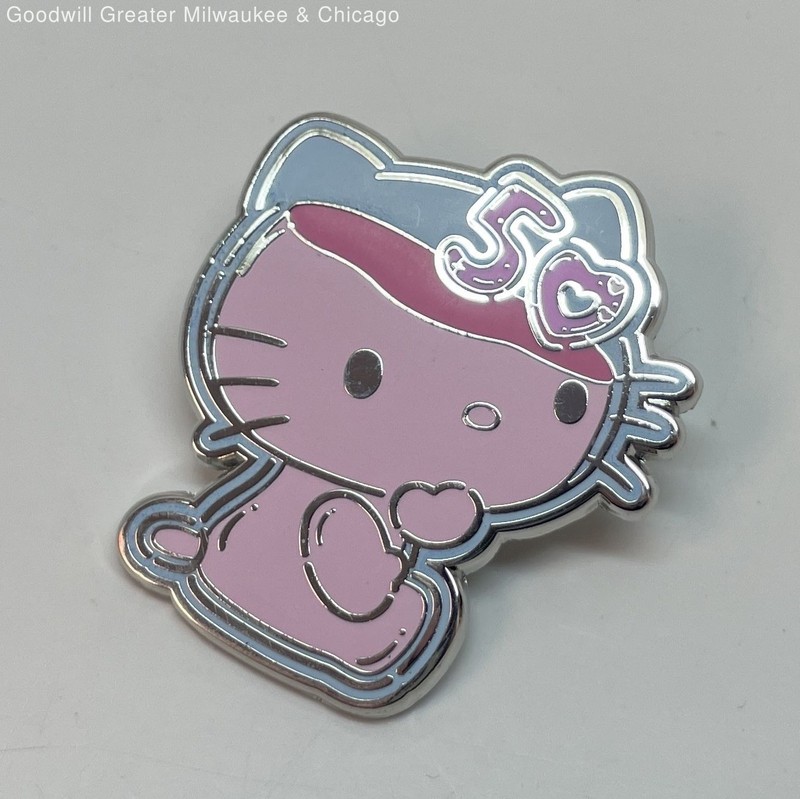 Loungefly Sanrio Hello Kitty 50th Anniversary Enamel Pin 11.1g