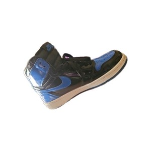 Vintage 1985 Nike Air Jordan 1 Royal Blue Black Size 8.5 Rare Size Wearable Jordan 1 1985 High Dark Royal Blue for Sale | Authenticity  main image 4