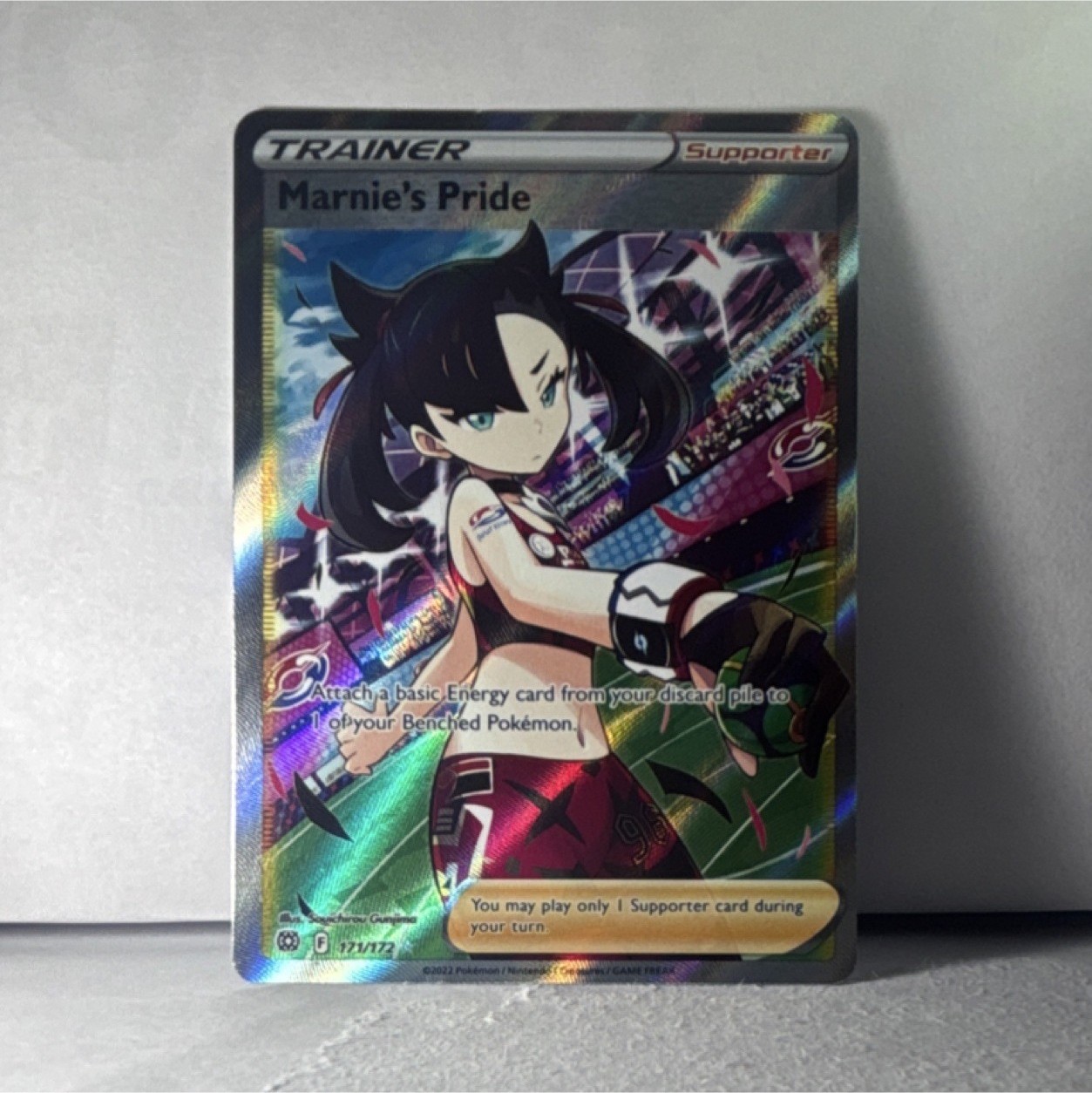Pokémon Marnie's Pride 171/172 Swsh09 Brilliant Stars Full Art Holo Ultra Rare