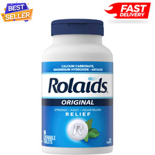 Rolaids Extra Strength Antacid, 96 Chewable Tablets, Mint Flavor, Extra Strength
