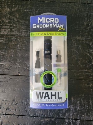 Wahl Ear Nose Brow Trimmer - Micro Groomsman Pro - Lithium Battery Power