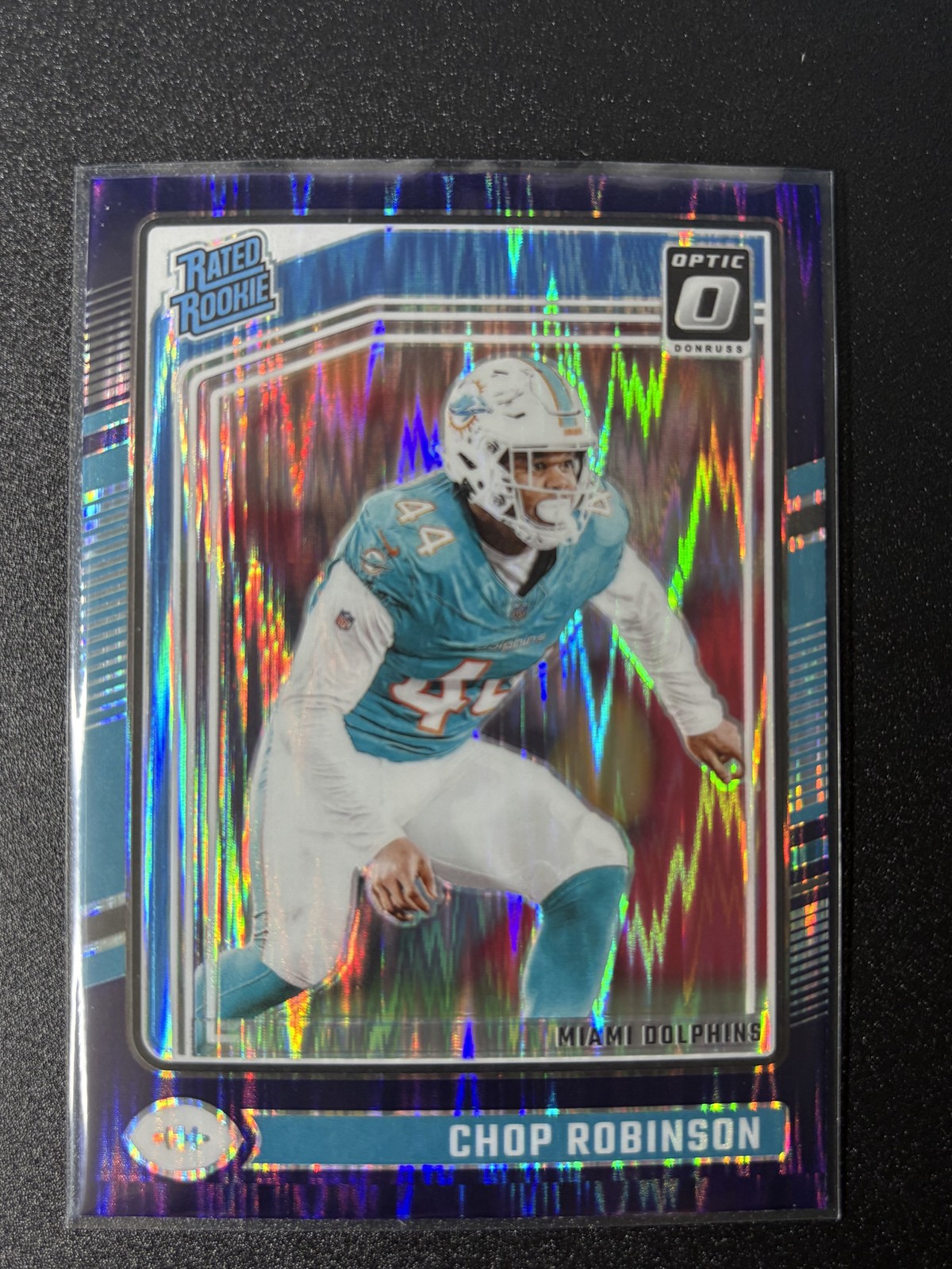 2024 Donruss Optic #219 Chop Robinson Purple Shock