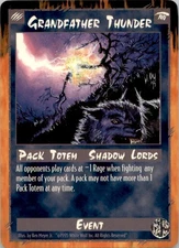 1995 Rage Apocalypse Grandfather Thunder