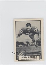 1962 Topps CFL John Conroy #82 4e8