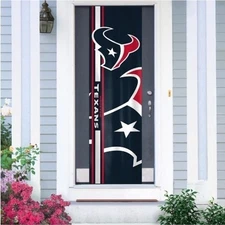 Houston Texans Door Banner Cover Home Tailgating ProMark Fan-Tastic NFL *New*