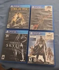 PS4 Skyrim, Morrowind, Deus Ex, Destiny