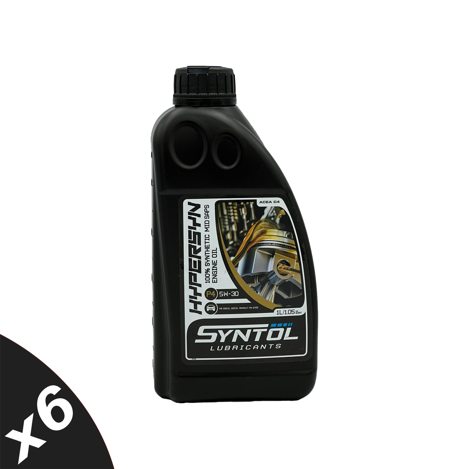 5W-30 Fully Synthetic Low SAPS Engine Oil ACEA C4 RN0720 MB 229.51 6x1L