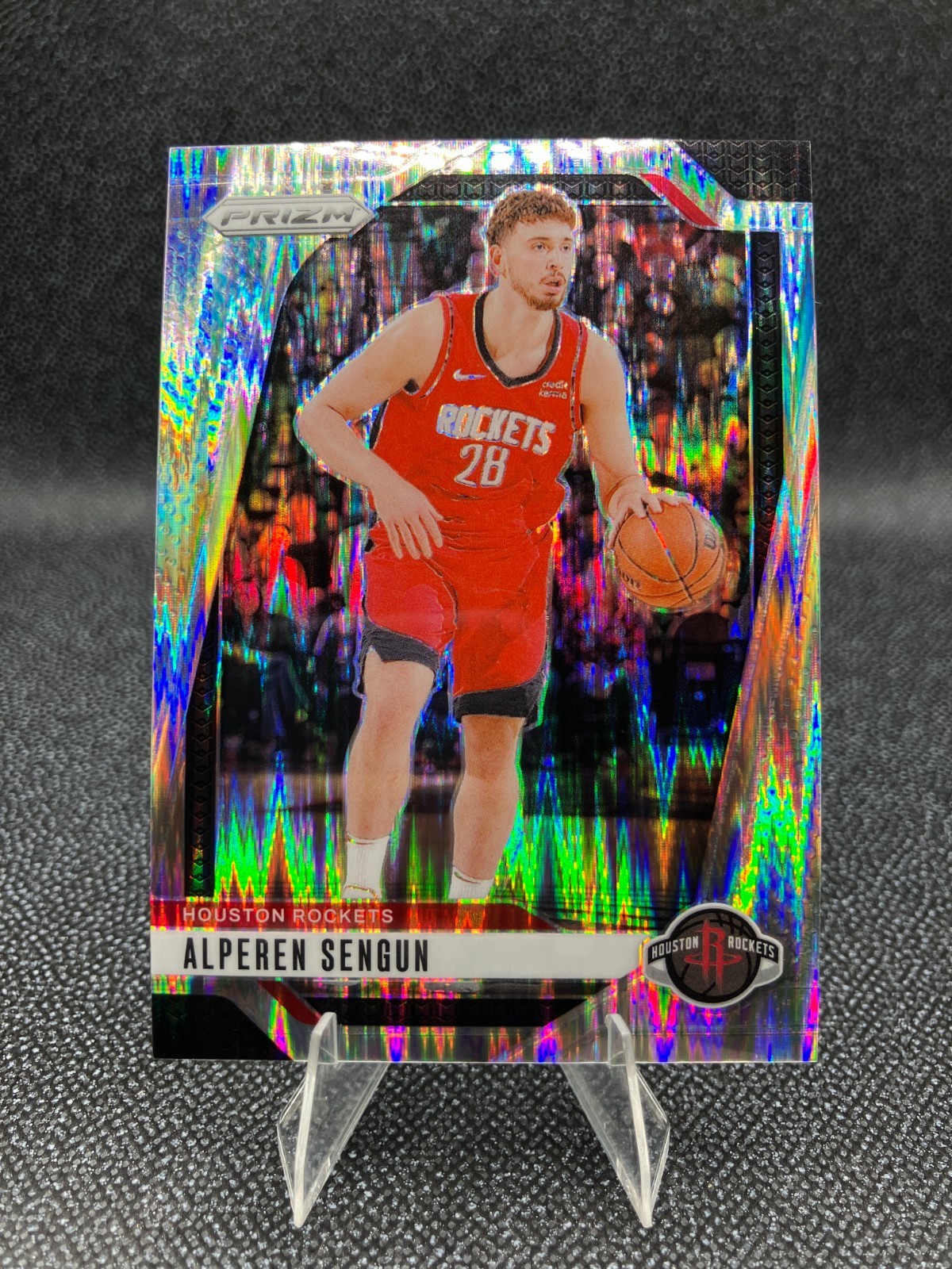 2024 Panini Prizm - #201 Alperen Sengun - Skewed Prizm /249