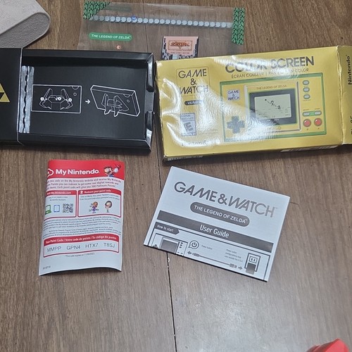 Nintendo Game & Watch Handheld, Color Screen, The Legend of Zelda BOX ONLY - Picture 5 of 5