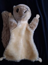 Vintage Steiff Hopsi Squirrel Hand Puppet 9 Inch Please Read