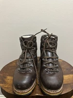 Hanwag Bergler Double Stitched Leather Hiking Boots Size 9.5