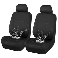 Neoprene EVA Waterproof car seat Covers Front Seats Only, Black And Black