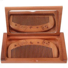 Folding Small Mirror Pocket Mirrors with Combs Compact for Purse