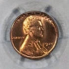 1924-D Lincoln Wheat Cent Penny Denver Mint Coin, Key Date, Very Fine Condition