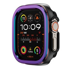 Fr iWatch Ultra 49mm/Series 9 8 7 45/41mm Aluminum Bumper Frame Watch Case Cover