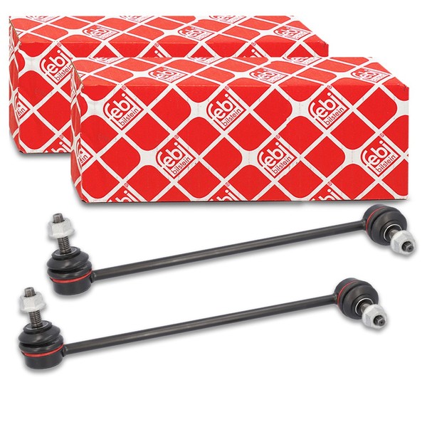 2X Febi Bilstein Koppelstange Vorne MERCEDES-BENZ C-KLASSE W203 S203 CL203 CLK-image