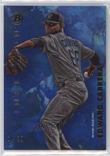 2021 Bowman Inception Blue Foil 14/99 Edward Cabrera #41 0c6