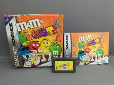 * M&M's Blast (Nintendo GameBoy Advance GBA, 2001) Complete CIB