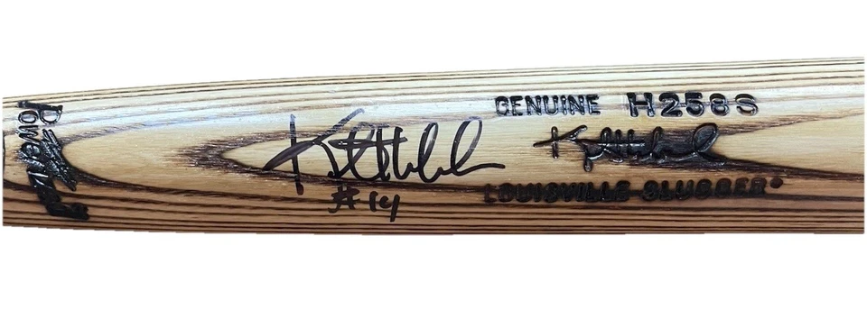 Kent Hrbek 签名 亲笔签名 Louisville Slugger 正品 H258S 棒球棒 — 第 2/4 张图片