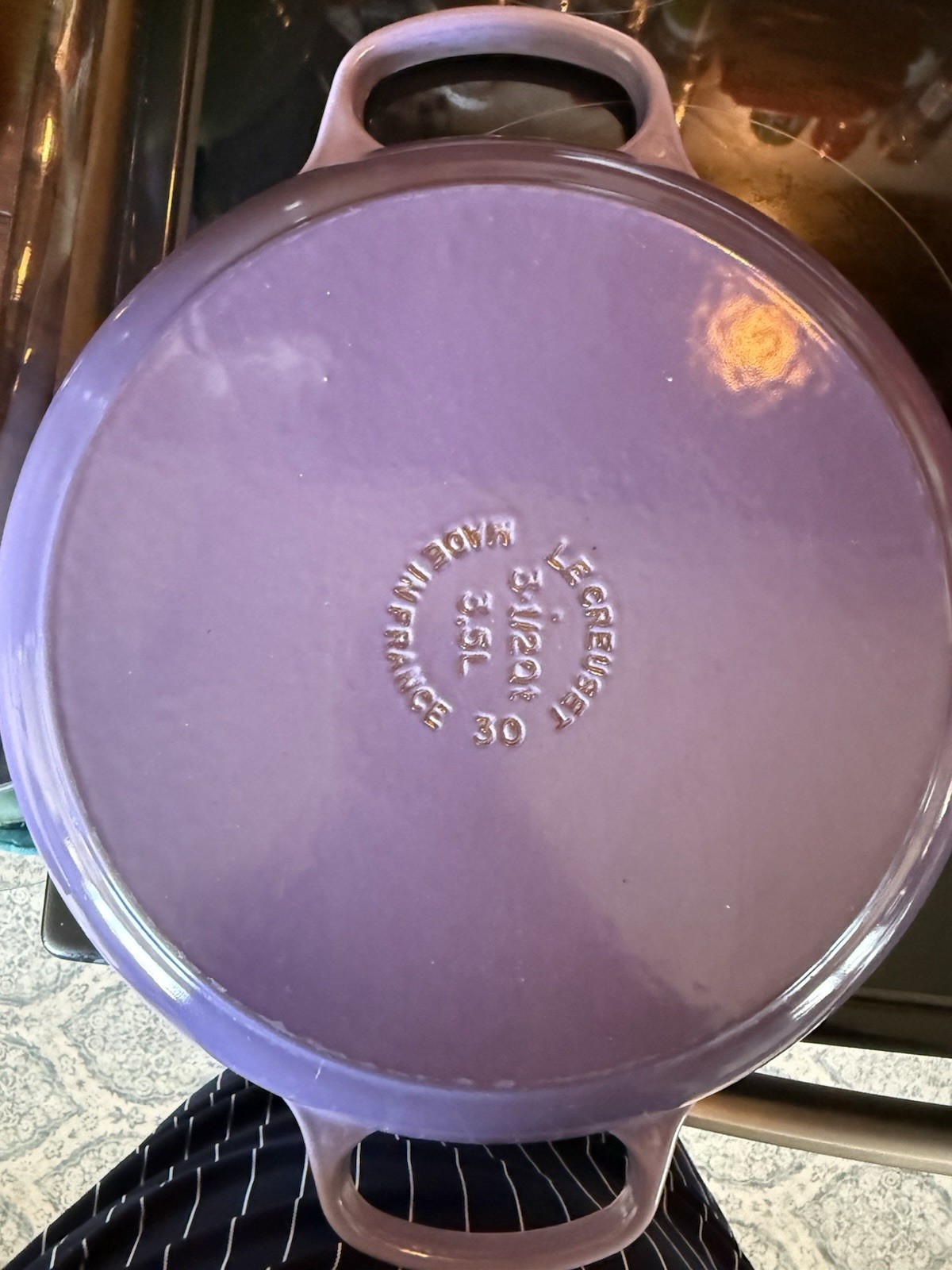 Bluebell Purple Providence 3.5qt Signature Braiser Excellent Used Condition