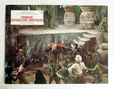 Sindbads gefährliche Abenteuer AUSHANGFOTO John Phillip LAW Caroline MUNRO ´74